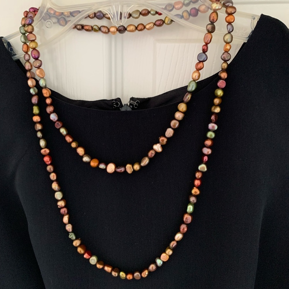 Authentic fresh water pearl-blush
